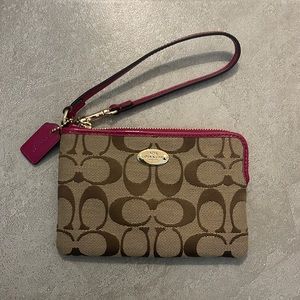 Coach wristlet